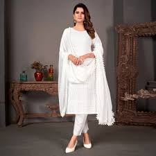 Chikan Salwar Kameez
